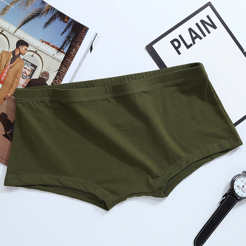 Roupa interior masculina boxer - Boyshort Underwear avaliação e preço